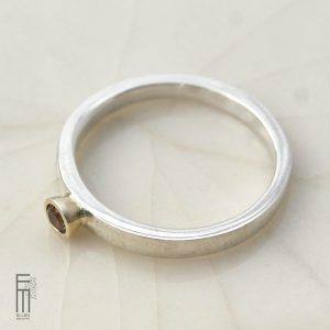 Andalusit Ring aus Gold / Silber