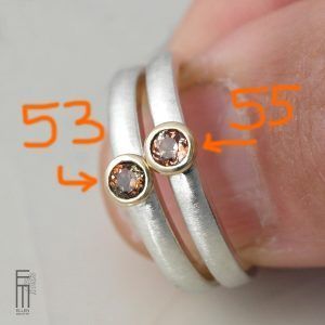 Andalusit Ringe Gold Silber