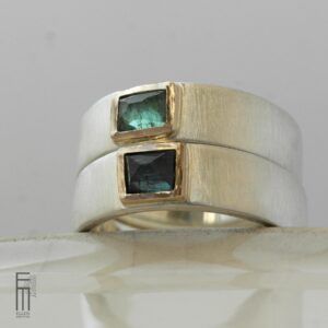 Ringe Männer Turmaline Gold