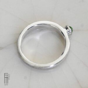 Tsavorit Ring - Ring aus Silber mit grünen Granat