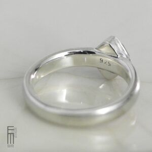 hellblauer Turmalin Ring aus Silber